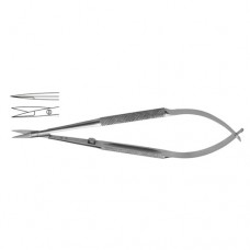 Micro Scissor Straight - Round Handle Stainless Steel, 21 cm - 8 1/4" Blade Size 10 mm